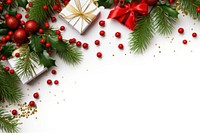 Festive Christmas christmas backgrounds branch. AI generated Image by rawpixel.