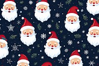 Snowman christmas backgrounds pattern. AI generated Image by rawpixel.