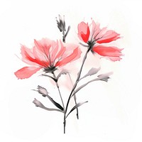 Ref flowers blossom drawing sketch. AI generated Image by rawpixel.