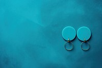 Hoop Earrings turquoise earring jewelry. AI generated Image by rawpixel.