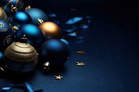 Christmas celebration sphere blue. AI generated Image by rawpixel.