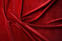 Red velvet fabric backgrounds smooth transportation. 