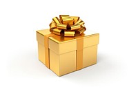 Realistic 3d gift box white background celebration anniversary. AI generated Image by rawpixel.