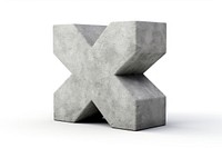 PNG Concrete shape cross white background. AI generated Image by rawpixel.