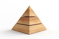 PNG Pyramid wood plywood shape. AI generated Image by rawpixel.