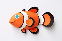 Clownfish animal toy representation. AI generated Image by rawpixel.