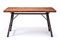 Desk wood furniture table. AI generated Image by rawpixel.