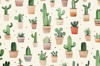 Cactus backgrounds pattern plant. AI generated Image by rawpixel.