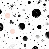Galaxy pattern backgrounds monochrome. AI generated Image by rawpixel.