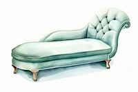 Chaise furniture comfortable relaxation. AI generated Image by rawpixel.