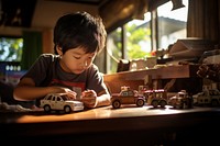 Toy car vehicle table. AI generated Image by rawpixel.