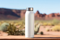 Plain white shop outdoor tumbler bottle outdoors refreshment drinkware. AI generated Image by rawpixel.