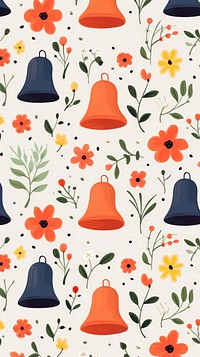 Bell pattern backgrounds circle. AI generated Image by rawpixel.