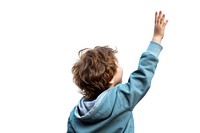 Child hand boy white background. AI generated Image by rawpixel.