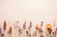 Wildflowers plant petal wall. AI generated Image by rawpixel.