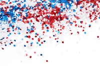 Few confetti backgrounds shape red. AI generated Image by rawpixel.