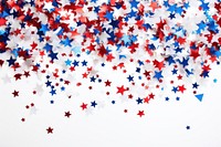 Light confetti backgrounds shape blue. AI generated Image by rawpixel.
