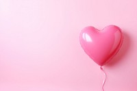 Pink heart balloon celebration anniversary decoration. AI generated Image by rawpixel.