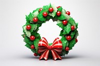 A christmas wreath celebration decoration tradition. AI generated Image by rawpixel.