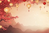 Chinese lanterns backgrounds balloon red. AI generated Image by rawpixel.