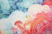 Japanese pattern painting backgrounds textured. AI generated Image by rawpixel.
