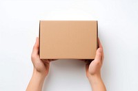 Box box cardboard holding. AI generated Image by rawpixel.