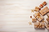 Gift backgrounds christmas wood. AI generated Image by rawpixel.