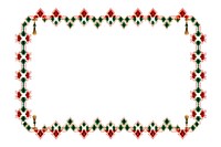 Christmas border frame christmas jewelry pattern. AI generated Image by rawpixel.