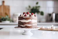 Chocolate Cake cake chocolate dessert. AI generated Image by rawpixel.