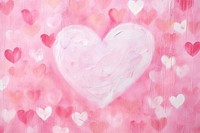 Backgrounds textured painting heart. AI generated Image by rawpixel.
