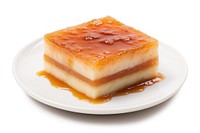 Nian gao dessert plate food. 