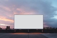 White billboard mock-up sky advertisement architecture. AI generated Image by rawpixel.