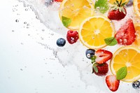 Fruit backgrounds grapefruit berry. AI generated Image by rawpixel.
