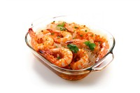 Baked Shrimp shrimp seafood meal. AI generated Image by rawpixel.