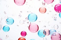 Bubble backgrounds petal transparent. AI generated Image by rawpixel.