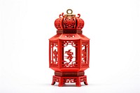Lantern red white background architecture. AI generated Image by rawpixel.