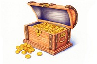 Treasure investment container furniture. AI generated Image by rawpixel.