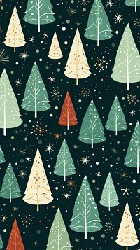 Merry christmas pattern illuminated backgrounds. AI generated Image by rawpixel.
