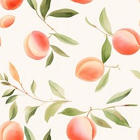 Peach backgrounds pattern plant. AI generated Image by rawpixel.