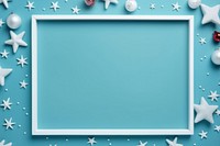 Frame backgrounds christmas turquoise. AI generated Image by rawpixel.