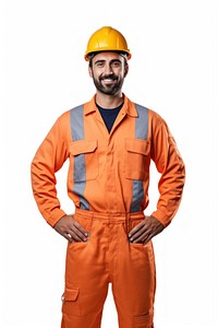 A corcasien male construction worker hardhat helmet adult. AI generated Image by rawpixel.