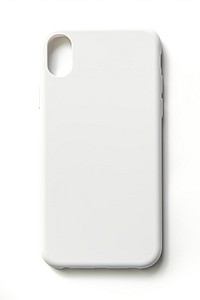 A blank silicone phone case white white background mobile phone. AI generated Image by rawpixel.