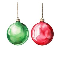 Christmas balls ornament jewelry green. AI generated Image by rawpixel.