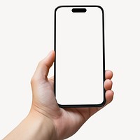 Blank smartphone screen