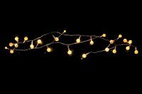 *Festive Christmas lights* on a dark background, with space for your text, photo, and framed with vibrant colors for a nostalgic minimalistic feel --ar 3:2 --style raw