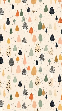 Cute tree pattern backgrounds accessories. AI generated Image by rawpixel.