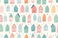 Home pattern architecture neighborhood. AI generated Image by rawpixel.