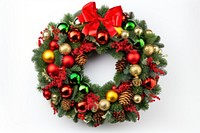 Christmas wreath christmas plant red. AI generated Image by rawpixel.