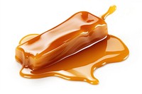 Dessert caramel food white background. AI generated Image by rawpixel.
