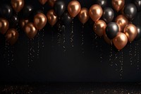3d Balloons party balloon illuminated celebration. AI generated Image by rawpixel.